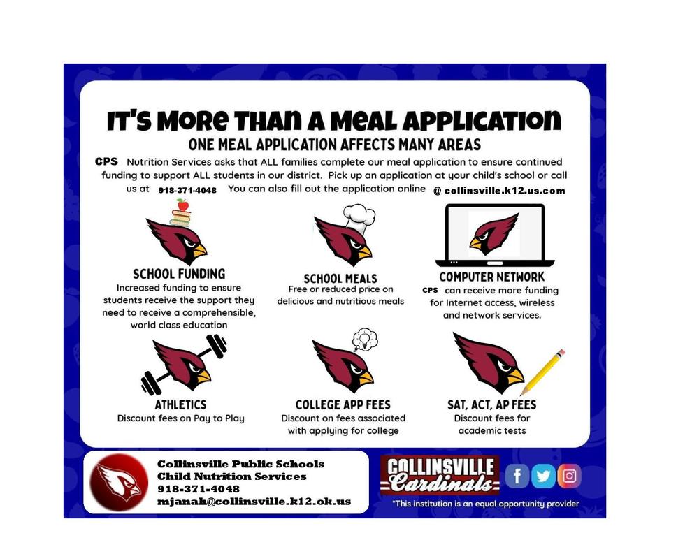 Meal Application Flyer